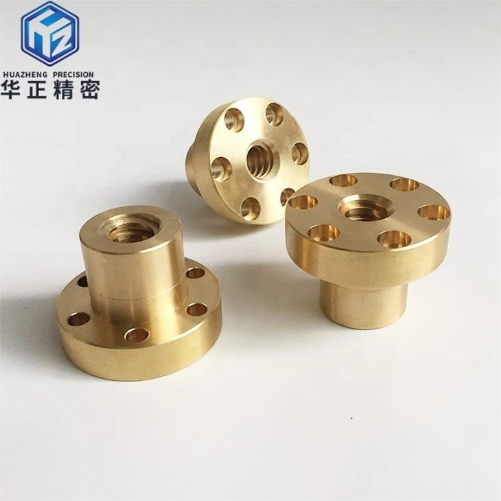 Brass CNC turned components- (2)