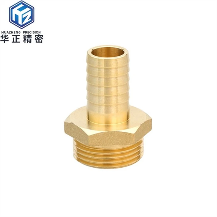 cnc precision turning brass parts- (2)